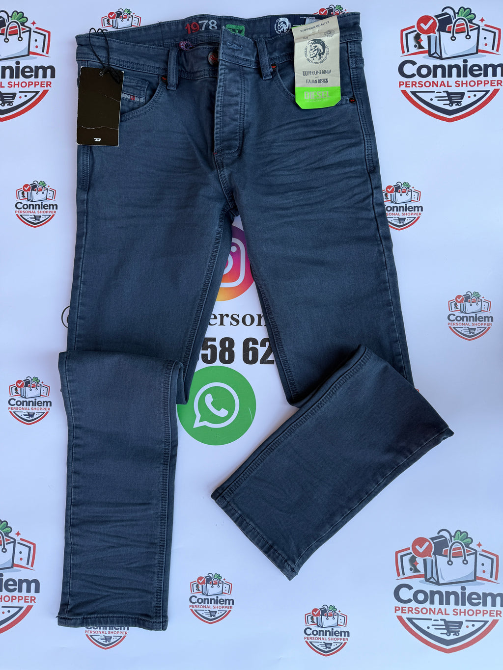 Diesel Dark Blue Denim Jeans