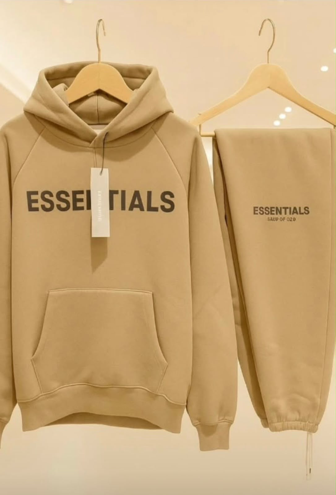 Fear of God Essentials Signature Hoodie & Jogger Set