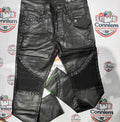 Diesel Studded Wax Coated Denim Jeans