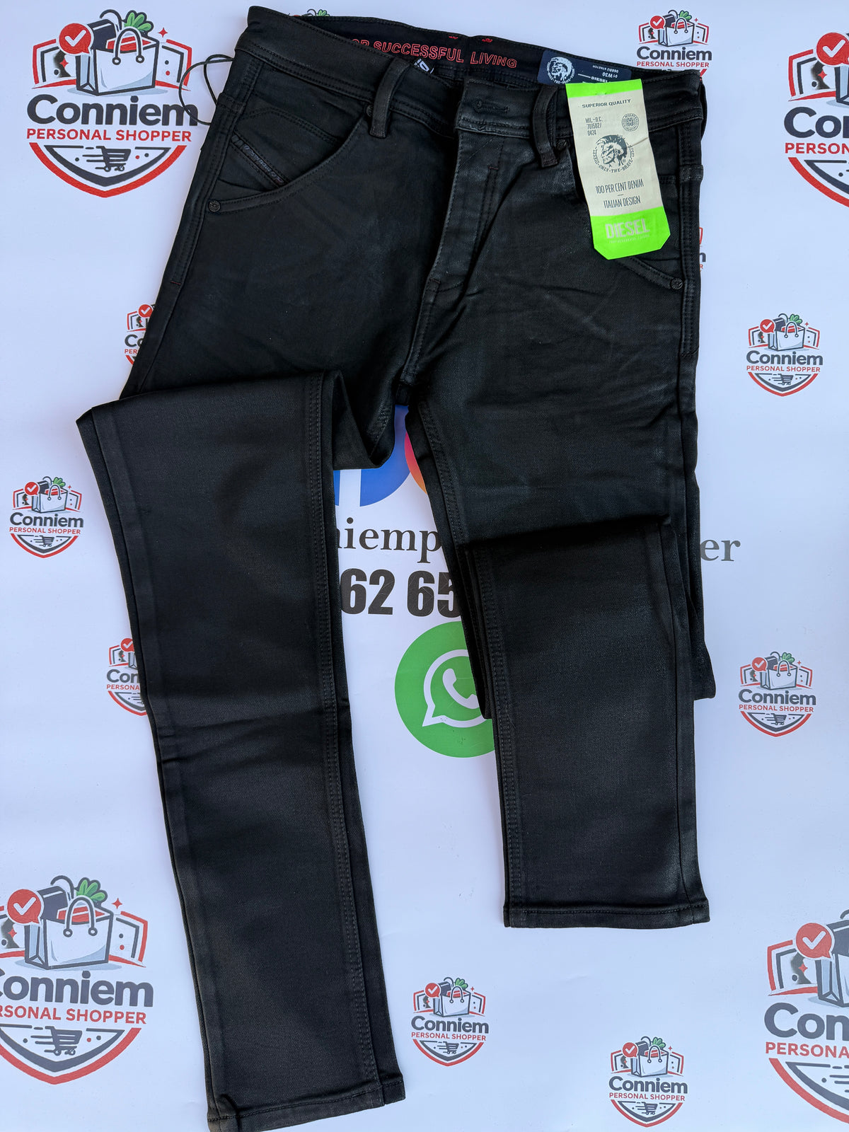 Diesel Black Denim Jeans