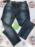 Replay Hyperflex Dark Blue Washed Jeans  (Big cut)