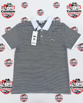 Lacoste Striped Lacoste Polo Golfer T-Shirt Shortsleeve