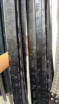 Karl Lagerfeld black leather belts