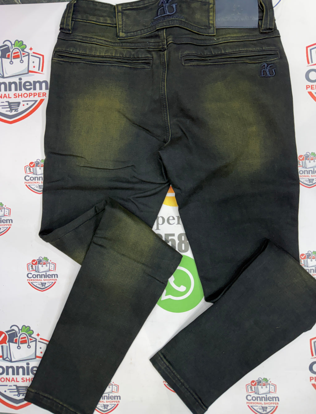 Angelo Galasso premium washed denim