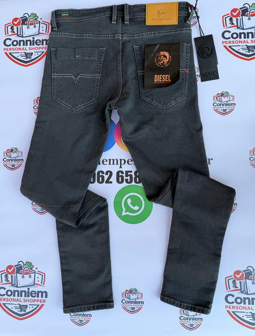 Diesel 78 Dark Charcoal Denim Jeans