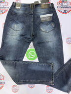 Replay Hyperflex Dark Blue Washed Jeans  (Big cut)