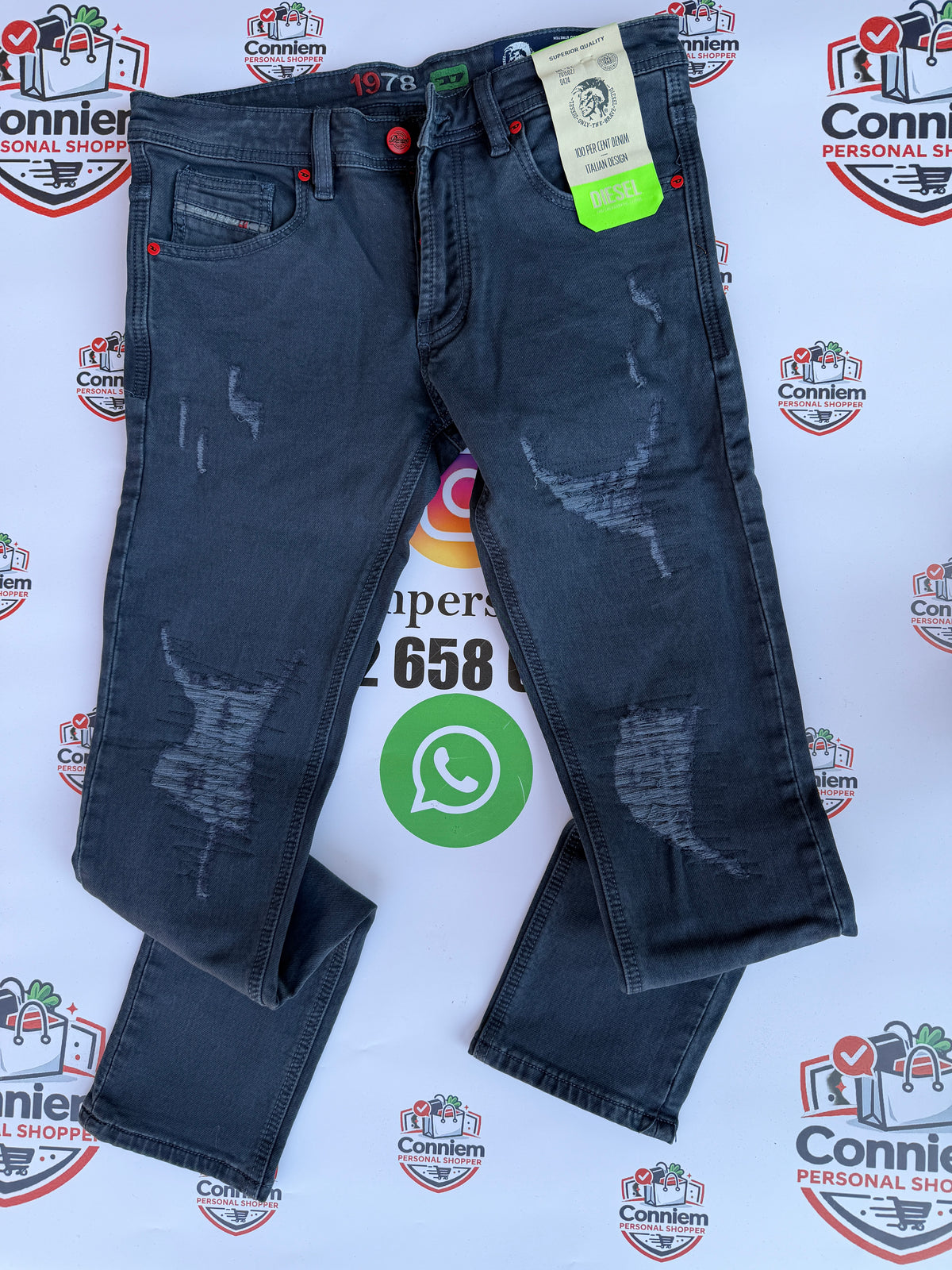 Diesel Dark Blue Classic Jeans