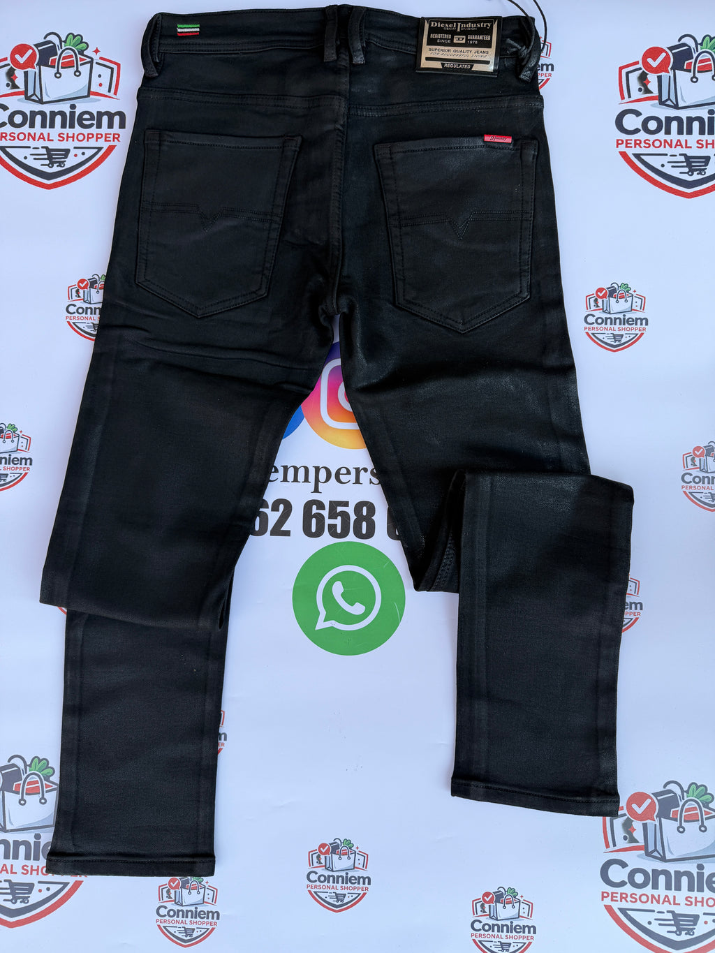 Diesel Black Denim Jeans