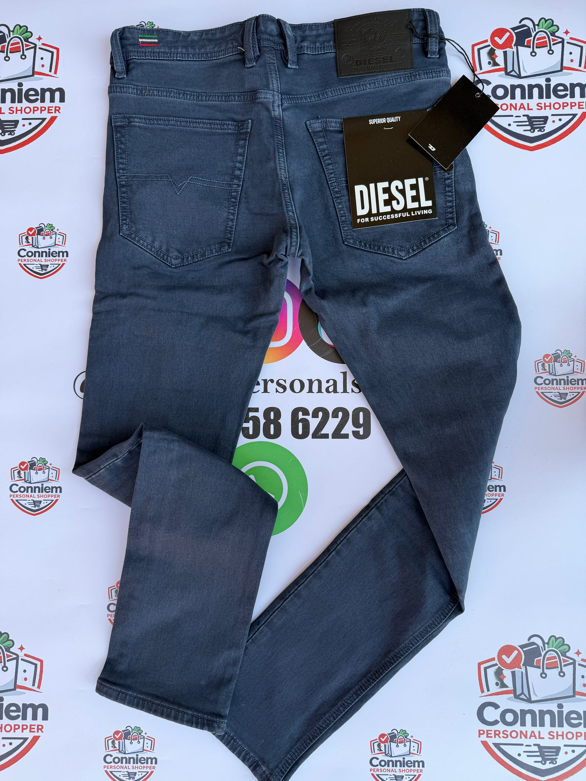 Diesel Dark Blue Classic Jeans