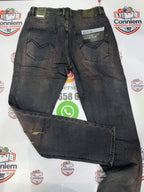 Replay Hyperflex Dark Blue  Purple Jeans