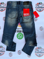 Diesel Dark Wash Vintage-Fade Jeans