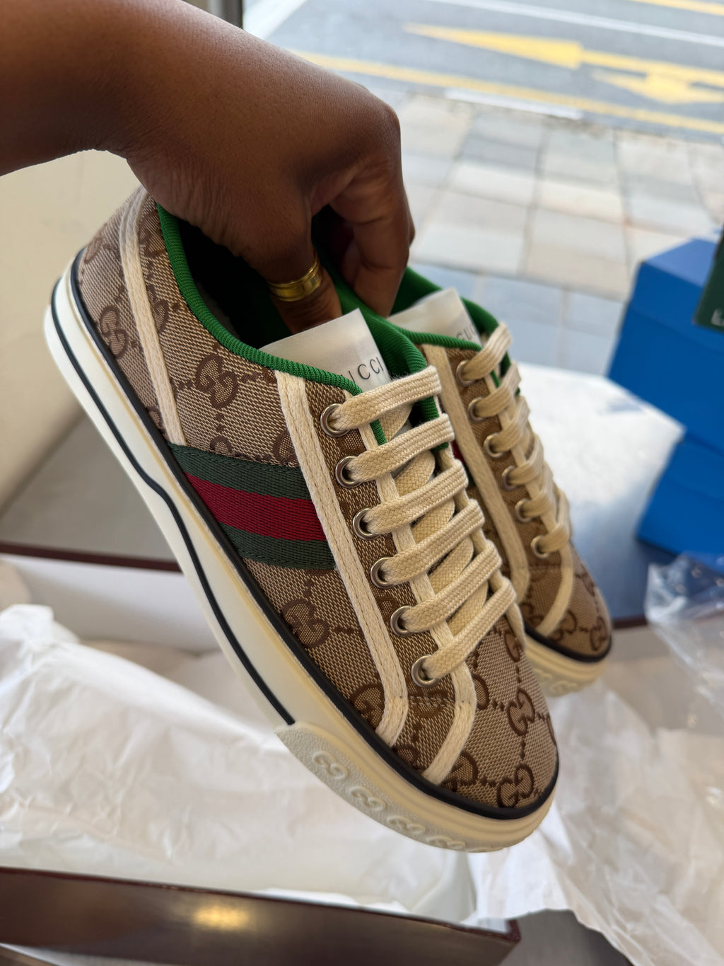 Women's Gucci Tennis 1977 trainer