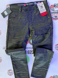 Diesel Ducati Coated Cargo Wax Denim Jeans