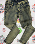 Angelo Galasso premium washed denim