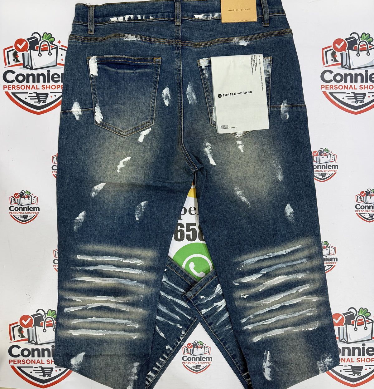 Purple Brand Premium Distressed Denim Jeans