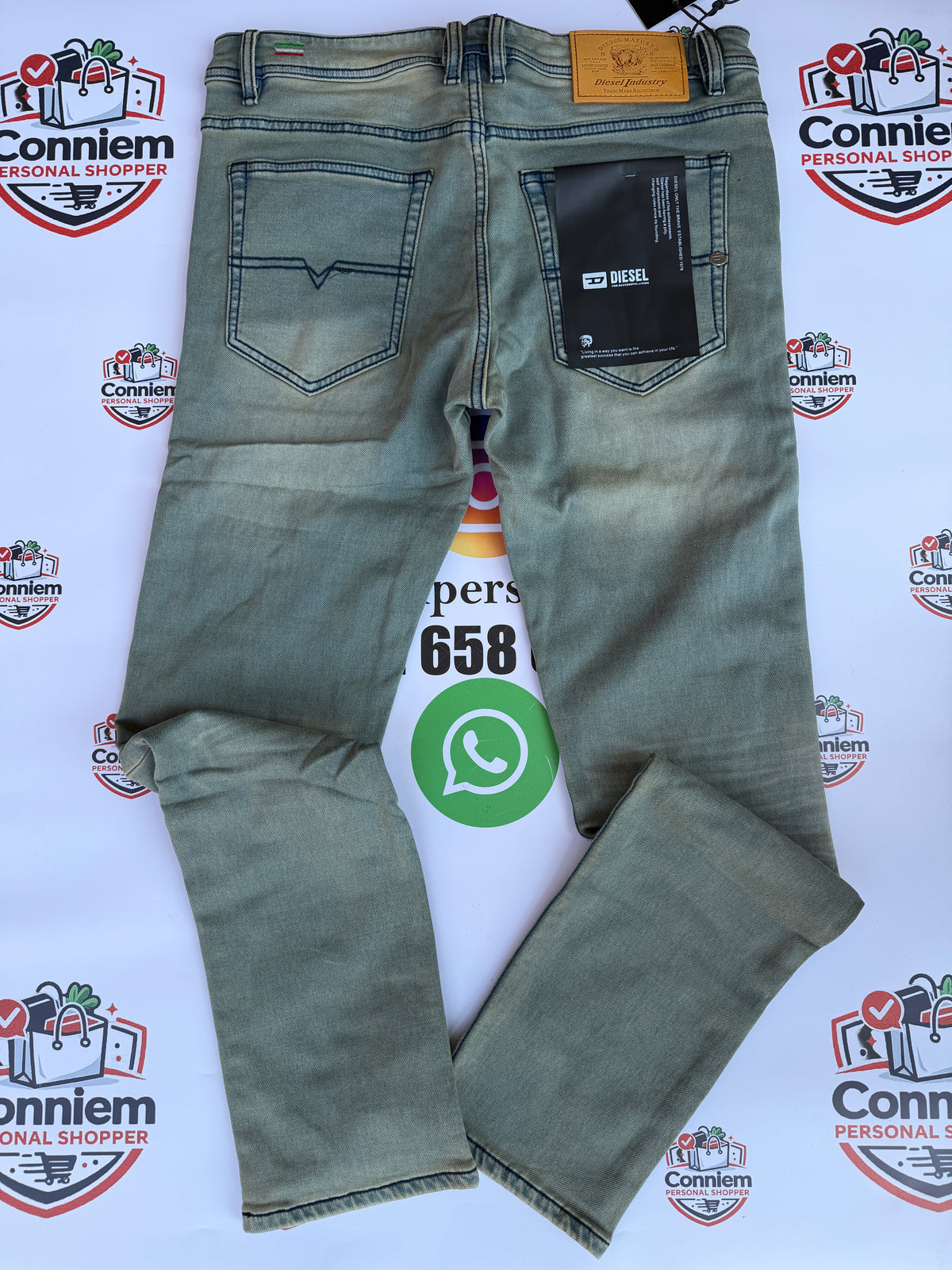 Diesel Distressed Denim Jeans